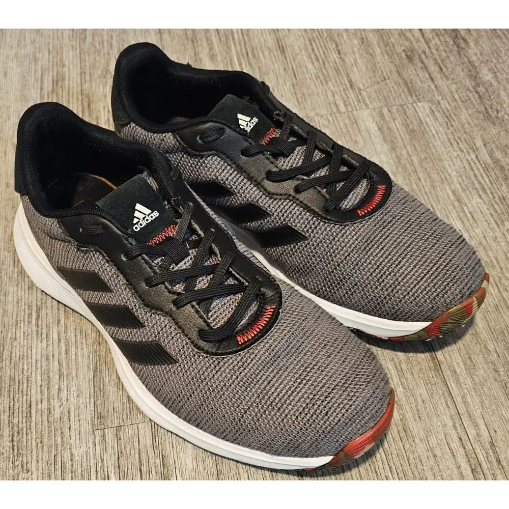 Adidas Tech Response Golf Shoes Gray Black Camo Spikeless Men's US 8.5 EU...